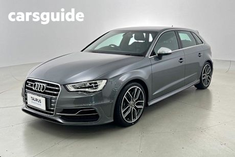 Grey 2014 Audi S3 Hatchback Sportback 2.0 Tfsi Quattro