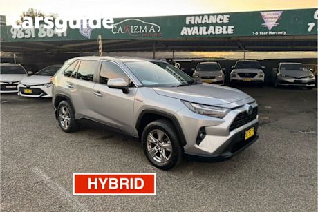 Silver 2022 Toyota RAV4 Wagon GX (2WD) Hybrid