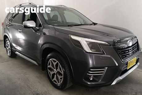 Grey 2022 Subaru Forester Wagon Hybrid L (awd)