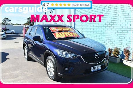 Blue 2013 Mazda CX-5 Wagon Maxx Sport (4X4)