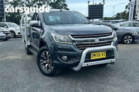 Grey 2018 Holden Colorado Space Cab Pickup LTZ (4X4)