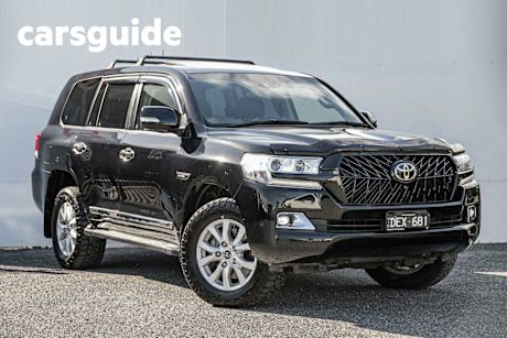 Black 2016 Toyota Landcruiser Wagon Sahara (4X4)