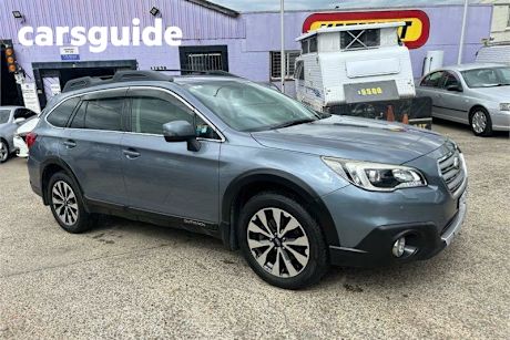 Grey 2015 Subaru Outback Wagon 2.0D Premium