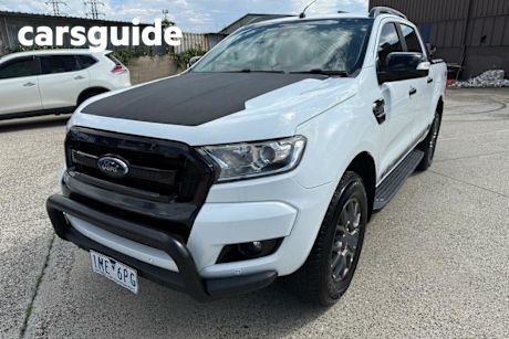 White 2017 Ford Ranger Dual Cab Utility FX4 Special Edition