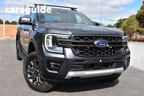 Grey 2022 Ford Ranger Double Cab Pick Up Wildtrak 3.0 (4X4)