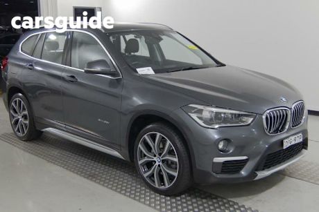 Grey 2017 BMW X1 Wagon Xdrive 25I