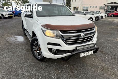 White 2016 Holden Colorado Crew Cab Pickup LTZ (4X4)