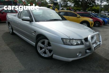 Silver 2005 Holden Commodore Utility SS