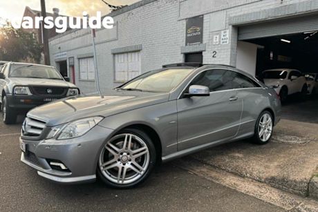 Silver 2010 Mercedes-Benz E250 Coupe CGI AVANTGARDE 207