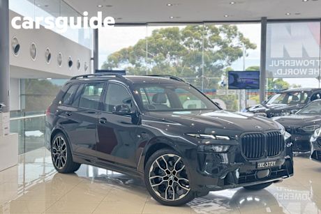 Black 2024 BMW X7 Wagon Xdrive40D M Sport Mhev