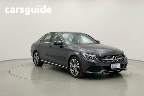 Grey 2016 Mercedes-Benz C200 Sedan