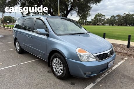 Blue 2010 Kia Grand Carnival Wagon Si