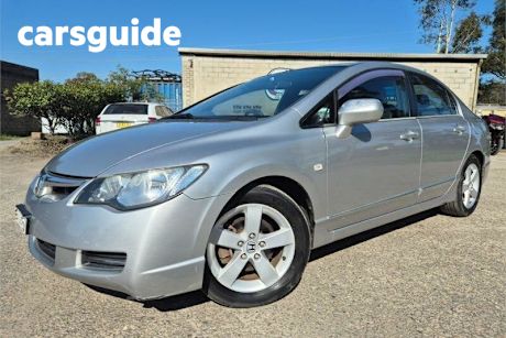 Silver 2007 Honda Civic Sedan VTI-L