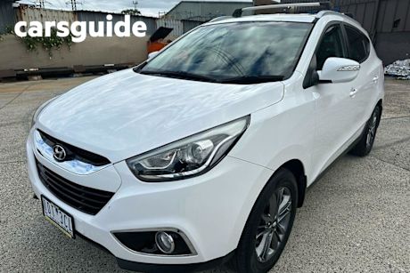 White 2014 Hyundai IX35 Wagon SE