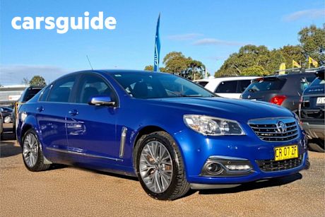 Blue 2016 Holden Calais Sedan