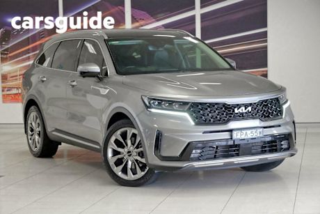 Grey 2022 Kia Sorento Wagon GT-Line 7 Seat