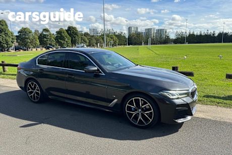 Grey 2022 BMW 530D Sedan M Sport LCI