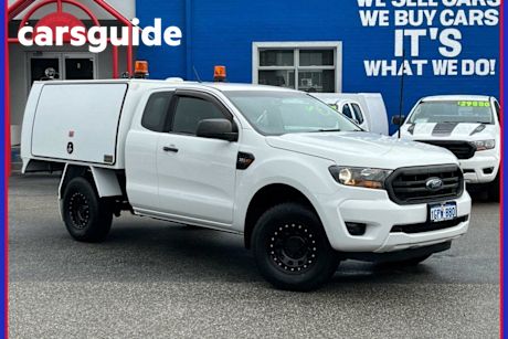 White 2018 Ford Ranger Super Cab Chassis XL 3.2 (4X4)