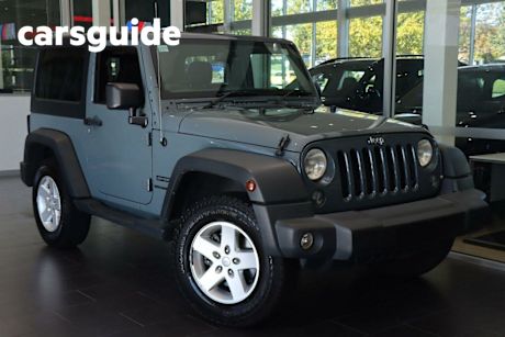 Grey 2013 Jeep Wrangler Convertible Sport