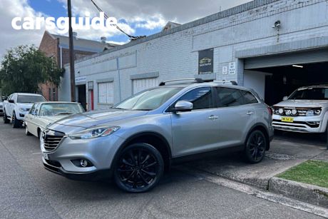 Silver 2015 Mazda CX-9 Wagon LUXURY (FWD) MY14