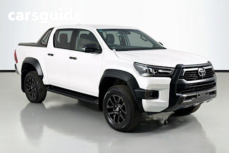 White 2023 Toyota Hilux Double Cab Pick Up Rogue (4X4)