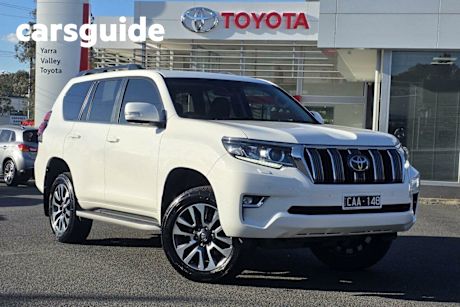 White 2022 Toyota Landcruiser Prado Wagon VX