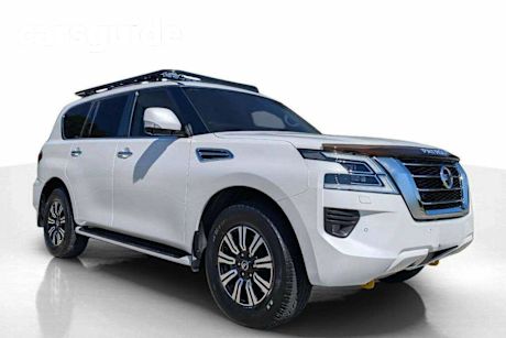 White 2021 Nissan Patrol Wagon TI (4X4)