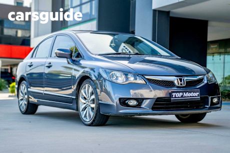 Grey 2010 Honda Civic Sedan Sport