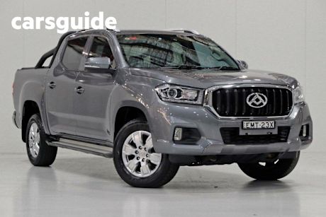 Grey 2021 LDV T60 Double Cab Utility PRO (4X4)