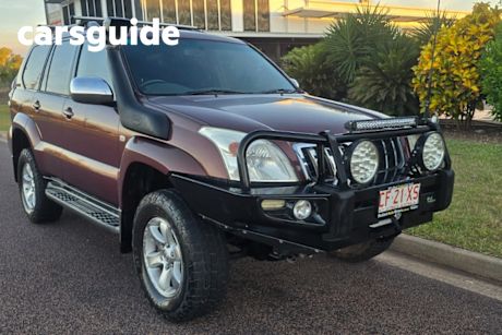 Burgundy 2006 Toyota Landcruiser Prado Wagon GXL (4X4)