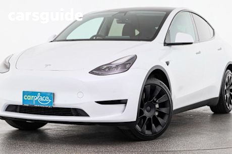 White 2023 Tesla Model Y Wagon Rear-Wheel Drive