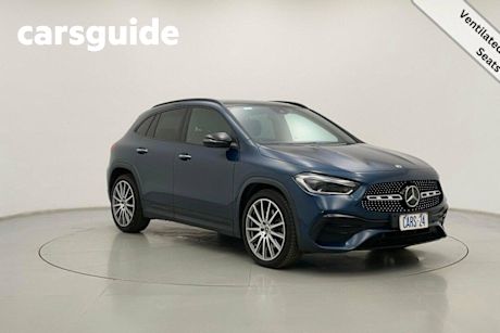 Blue 2021 Mercedes-Benz GLA Wagon 250 4Matic
