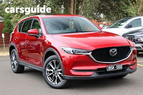 Red 2021 Mazda CX-5 Wagon Akera (awd)