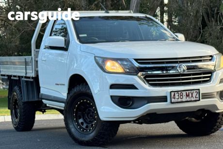 White 2017 Holden Colorado Cab Chassis LS (4X4)