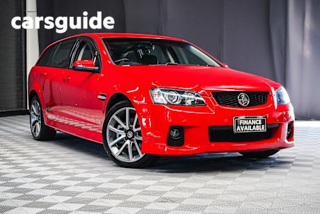 Red 2011 Holden Commodore Sportswagon SS-V