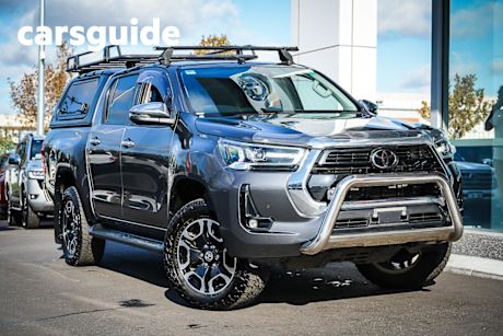 Grey 2020 Toyota Hilux Double Cab Pick Up SR5 (4X4)