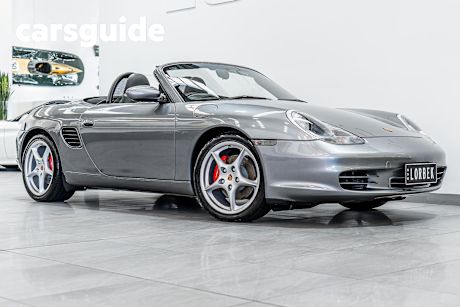 Grey 2004 Porsche Boxster Roadster S