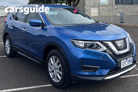 Blue 2018 Nissan X-Trail Wagon ST (2WD)