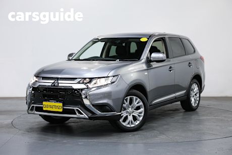 Grey 2021 Mitsubishi Outlander Wagon ES 7 Seat (2WD)