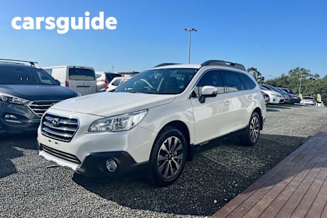 White 2015 Subaru Outback Wagon 2.5I