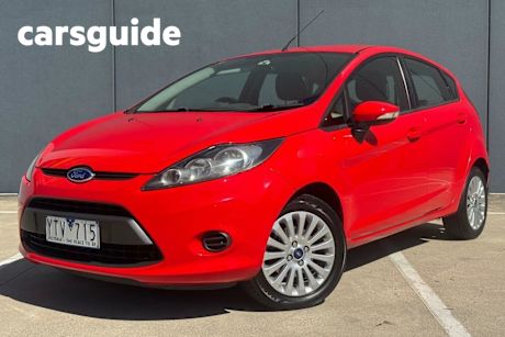 Red 2011 Ford Fiesta Hatchback LX