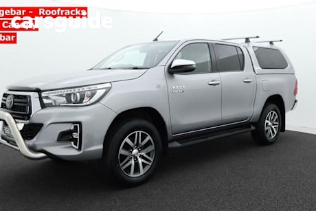 Silver 2020 Toyota Hilux Double Cab Pick Up SR5 (4X4)