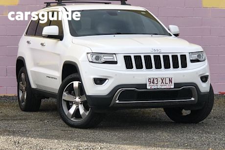White 2014 Jeep Grand Cherokee Wagon Limited (4X4)