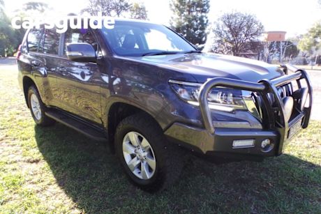 Grey 2018 Toyota Landcruiser Prado Wagon GXL (prem Int) (4X4)