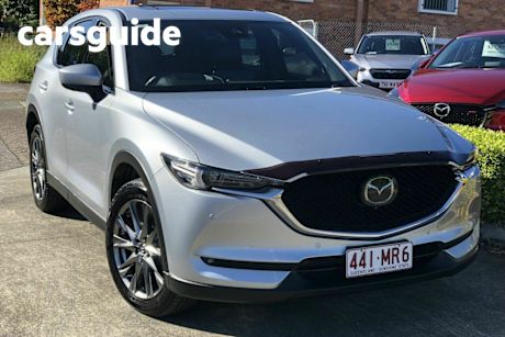 Silver 2021 Mazda CX-5 Wagon Akera Turbo (awd)