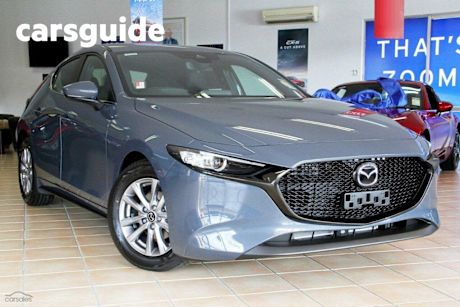 Grey 2025 Mazda 3 Hatchback G20 Pure
