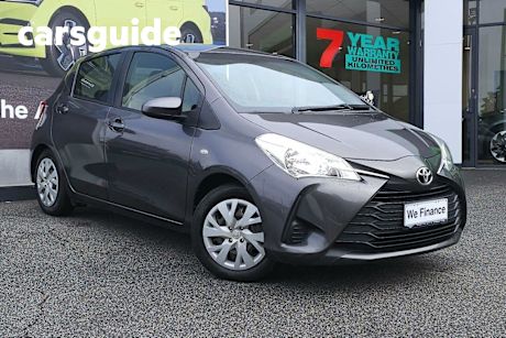 Grey 2017 Toyota Yaris Hatchback Ascent