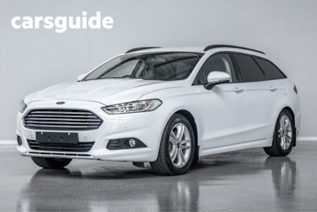 White 2015 Ford Mondeo Wagon Ambiente