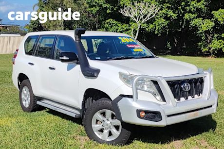 White 2014 Toyota Landcruiser Prado Wagon GX (4X4)