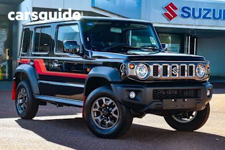 Black 2025 Suzuki Jimny Wagon XL Heritage Edition